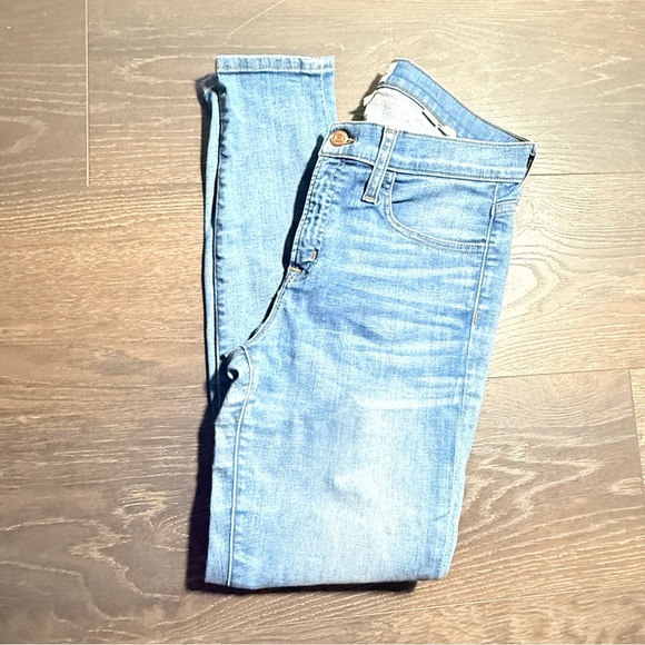 J. Crew Blue Skinny Jeans Classic Denim Style - Picture 1 of 7